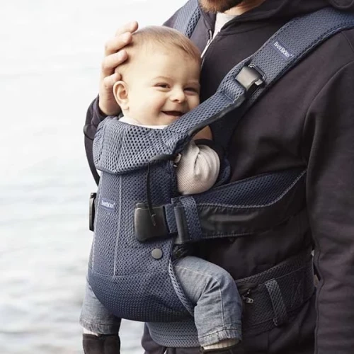 Кенгуру BabyBjorn One Air Navy Blue 3D Mesh купить в Кишиневе