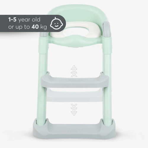 Детская накладка на унитаз с лестницей Kikkaboo Lea Mint, 12 мес. + купить в Кишиневе