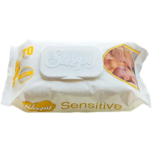 Servetele umede Sleepy Sensitive, 70 buc. cumpăra în Chișinau
