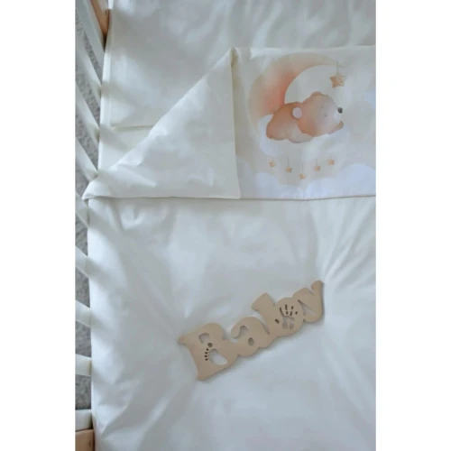Комплект в кроватку Veres Bear Beige (3 предметов), 120x60 cм купить в Кишиневе