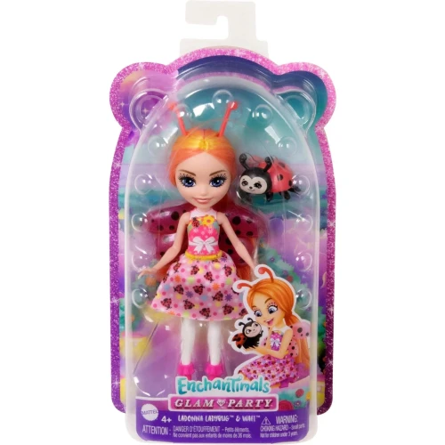 Кукла Enchantimals Glam Party Ladonna Ladybug and Waft купить в Кишиневе