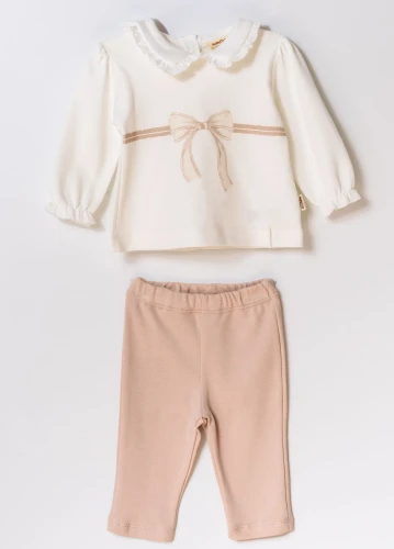 Комплект из 2 штук BabyCosy Ivory & Ecru (6-9М) купить в Кишиневе