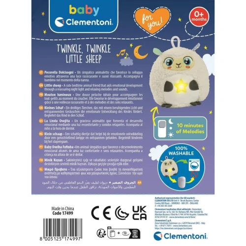 Ночник Clementoni Twinkle, Twinkle Little Sheep купить в Кишиневе