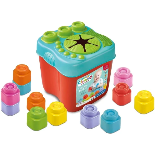 Игрушка-сортер Clementoni Soft Clemmy Touch & Play Sensory Bucket купить в Кишиневе