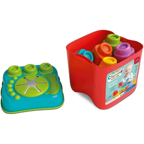Игрушка-сортер Clementoni Soft Clemmy Touch & Play Sensory Bucket купить в Кишиневе
