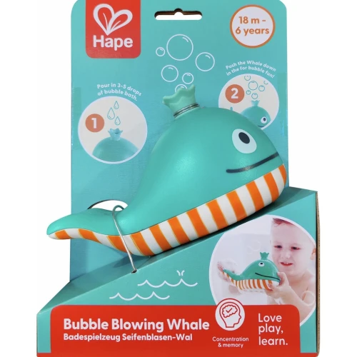 Игрушки для ванны Hape Bubble Blowing Whale, 1 шт. купить в Кишиневе