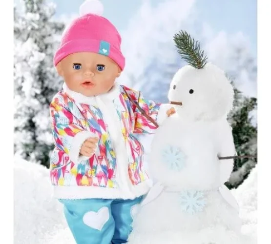 Интерактивная кукла Zapf Creation Baby Born "Зимняя пора" с аксессуарами купить в Кишиневе