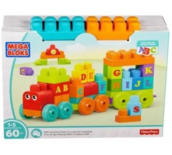 Set construcție Fisher Price Tren cu litere, 60 elemente cumpăra în Chișinau
