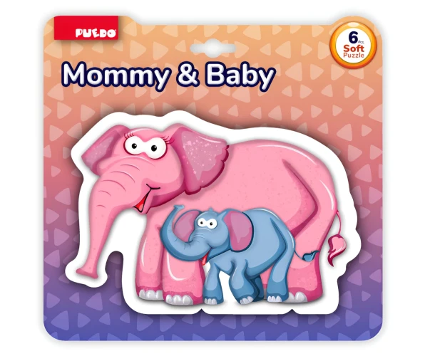 Развивающий пазл Puedo Magnetic Mommy&Baby, 6 элементов в асс. купить в Кишиневе