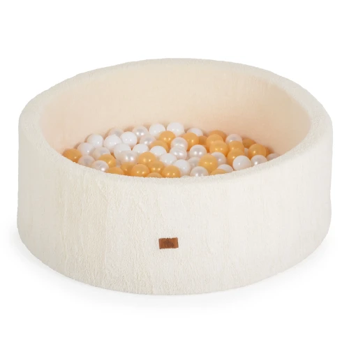 Игровой манеж с шариками Moni Boucle 200 balls Ivory купить в Кишиневе