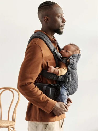 Кенгуру BabyBjorn Harmony Anthracite 3D Mesh купить в Кишиневе