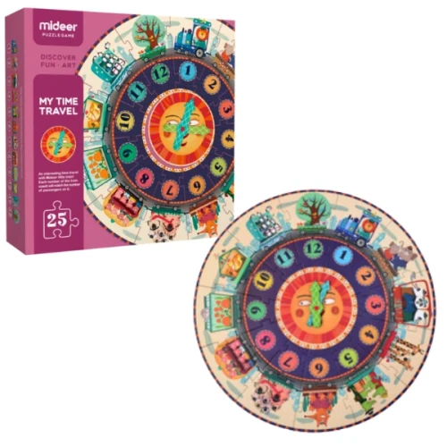 Puzzle Mideer My Time Travel, 25 elemente cumpăra în Chișinau