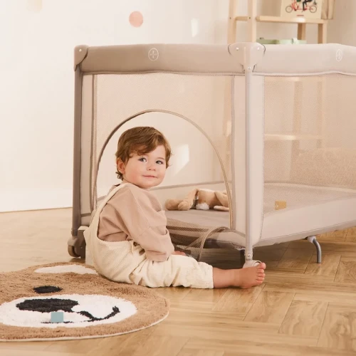 Кроватка манеж Lionelo Amelie Grey Concrete купить в Кишиневе