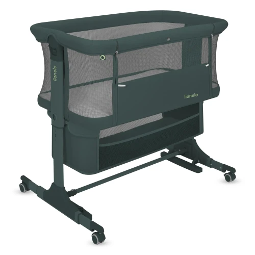 Patuc Co-sleeper 3 in 1 Lionelo Jodie Green Graphite cumpăra în Chișinau