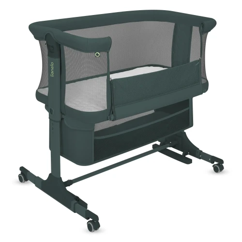 Patuc Co-sleeper 3 in 1 Lionelo Jodie Green Graphite cumpăra în Chișinau