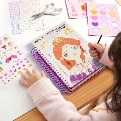 Set pentru desen Mideer Makeup Manual Princess Ball cumpăra în Chișinau