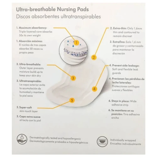 Прокладки для груди Medela Ultratranspirables, 30 шт. купить в Кишиневе