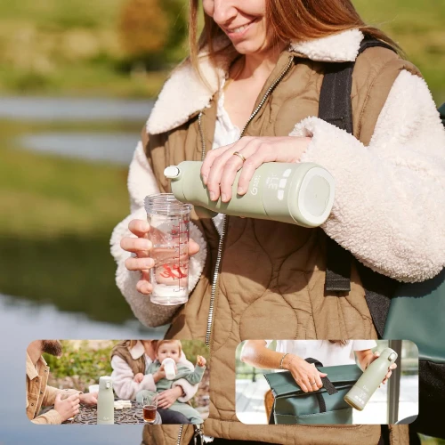 Încălzitor portabil de lichide Babymoov Moov & Feed Mineral Green cumpăra în Chișinau