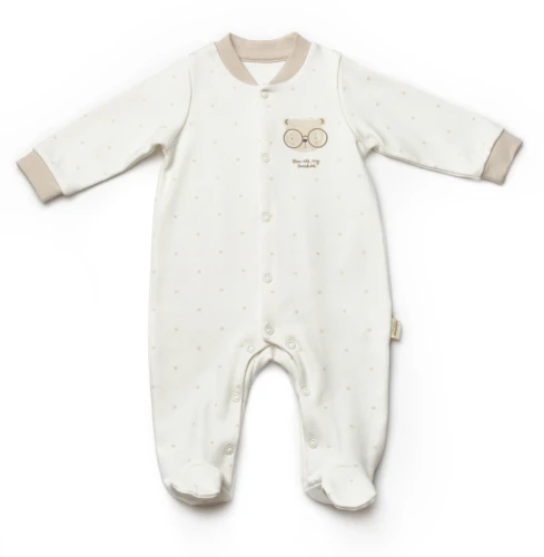 Комбинезон BabyCosy Ivory & Ecru, 2 шт. (6-9М) купить в Кишиневе