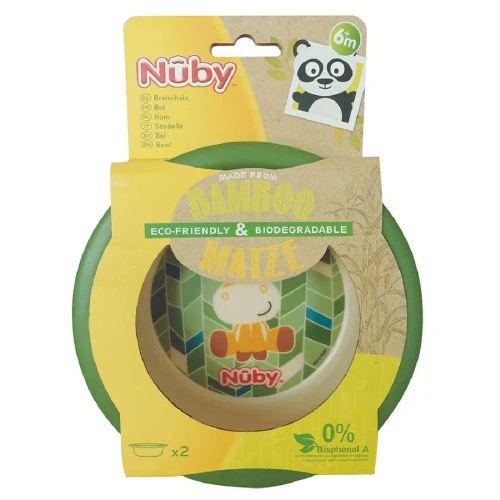 Set farfurii Nuby Bamboo 2 buc cumpăra în Chișinau