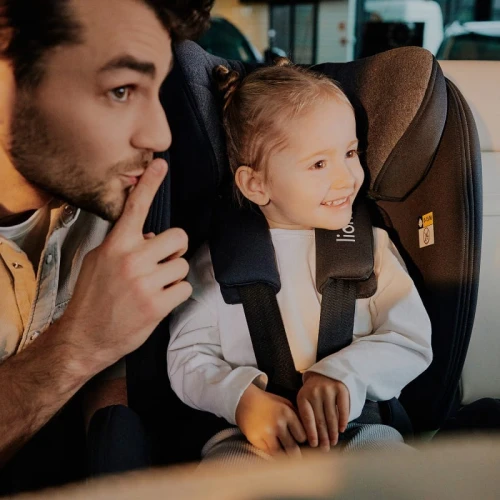 Scaun auto 76-150 cm (i-Size) Isofix Lionelo Harper Black Carbon Grey cumpăra în Chișinau