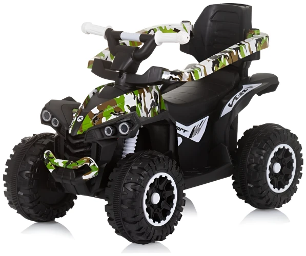 Толокар Chipolino с ручкой ATV White&Green купить в Кишиневе