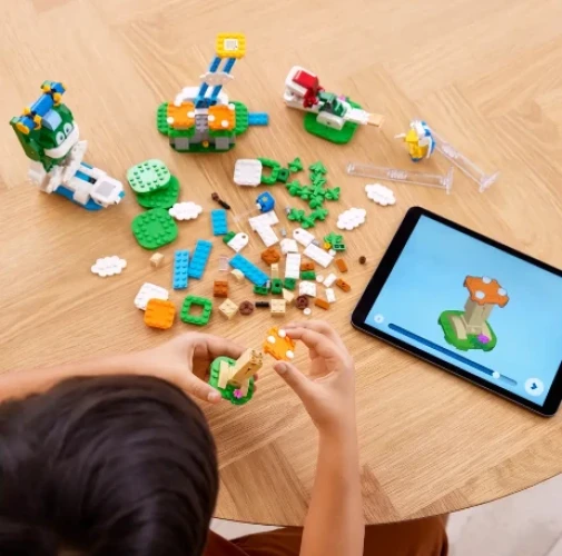 Set constructie Lego Super Mario Big Spike's Cloudtop Challenge Expansion Set, 540 elemente cumpăra în Chișinau