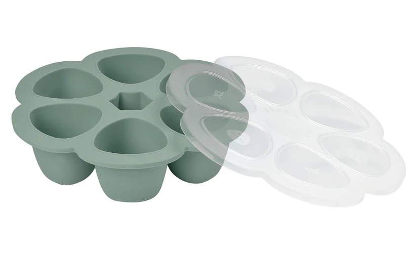 Recipient ermetic din silicon Sage Green, 6x150 ml cumpăra în Chișinau