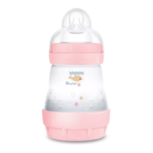 Бутылочка антиколиковая из пластика MAM Perfect Start Sealife Girl, 160 мл купить в Кишиневе