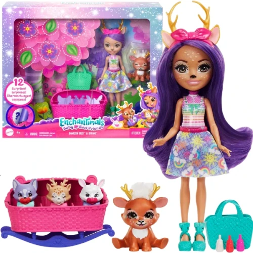 Кукла Enchantimals Baby Best Friends Danessa Deer & Sprint  купить в Кишиневе