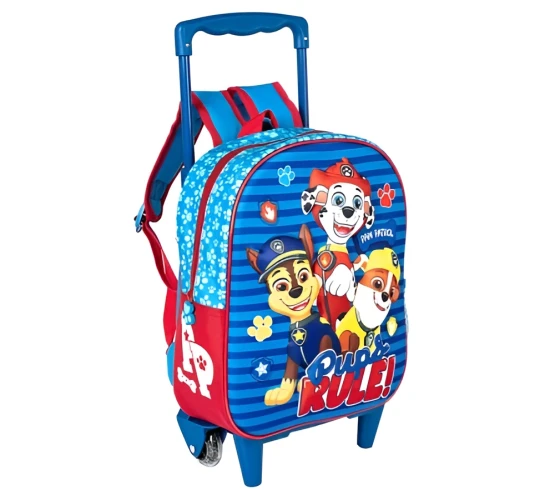 Детский рюкзак на колесиках Total Office Paw Patrol Blue, 38.5 x 28 x 13.5 cм купить в Кишиневе