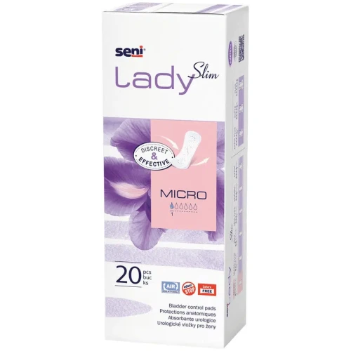 Absorbante Seni Lady Slim Micro, 20 buc. cumpăra în Chișinau