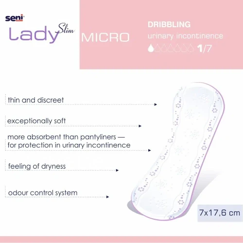 Absorbante Seni Lady Slim Micro, 20 buc. cumpăra în Chișinau