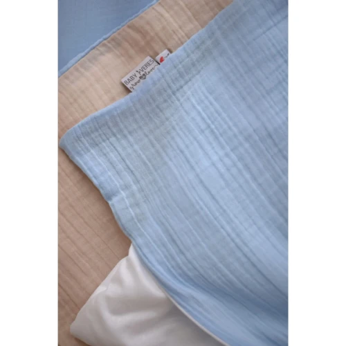 Комплект в кроватку Veres Blue-Beige (3 предметов), 120x60 cм купить в Кишиневе