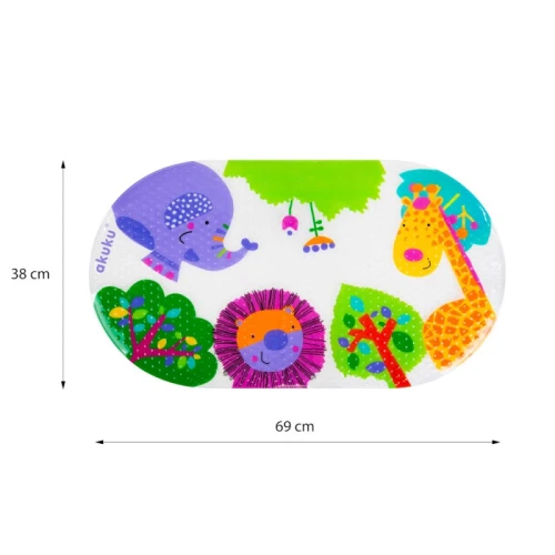 Covoraș de baie Akuku Multicoloured, 69x38 cm cumpăra în Chișinau