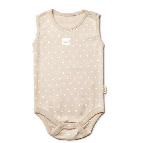 Боди без рукавов BabyCosy Ivory & Ecru, 2 шт. (12-18М) купить в Кишиневе