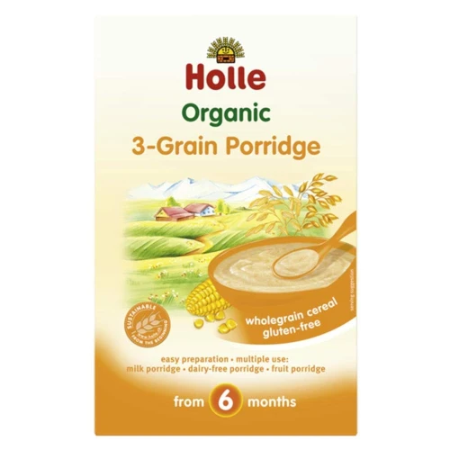 Terci Holle din 3 cereale fara lapte (6 luni+), 250 gr cumpăra în Chișinau