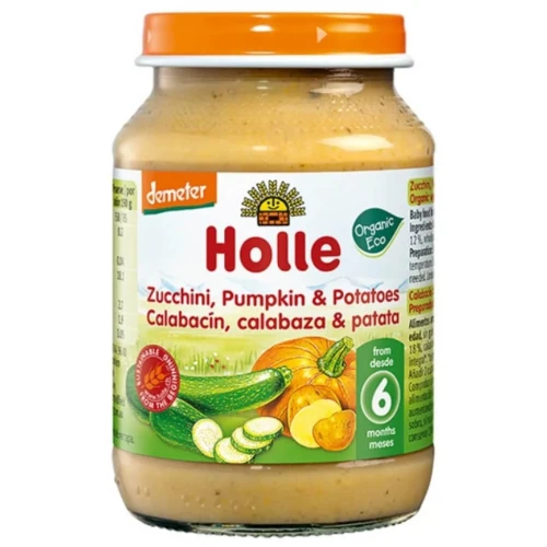 Пюре Holle из картофеля-тыквы-цуккини (6 мес+) 190 г купить в Кишиневе