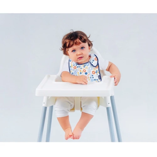 Муслиновый слюнявчик BabyJem Colorful Rings купить в Кишиневе
