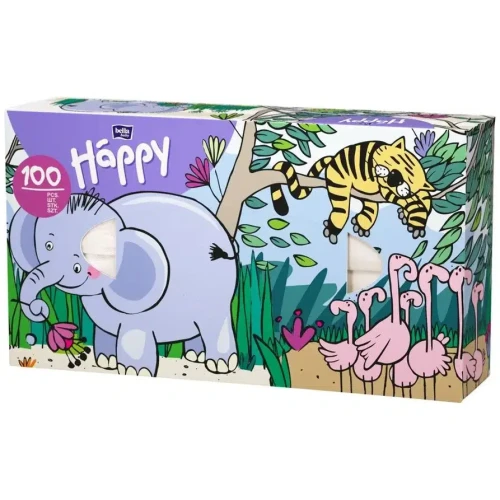 Салфетки сухие Bella Baby Happy Universal, 100 шт. купить в Кишиневе