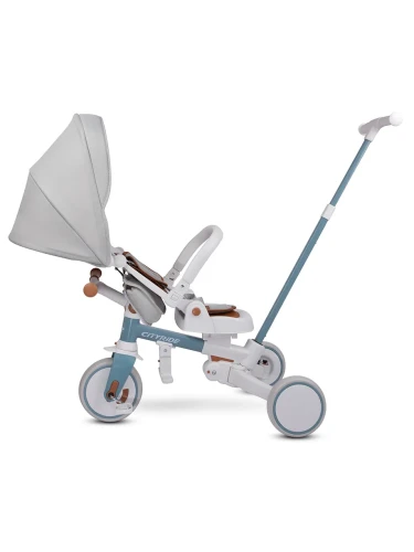 Детский трицикл Epid Compacto Blue & Beige купить в Кишиневе