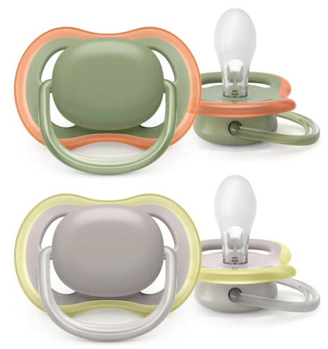Ортодонтические силиконовые соски Philips Avent Air Neutral (6–18 мес.), 2 шт. купить в Кишиневе