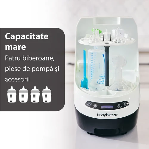 Стерилизатор и сушилка для бутылочек Baby Brezza Bottle Washer Pro White купить в Кишиневе