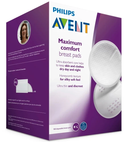 Прокладки для груди Philips Avent, 100 шт. купить в Кишиневе