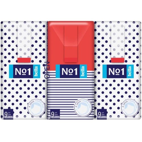 Сухие салфетки Bella No1, 3x70 шт. купить в Кишиневе