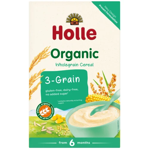 Terci Holle din 3 cereale fara lapte (6 luni+), 250 gr cumpăra în Chișinau