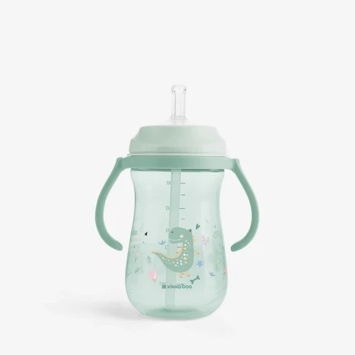 Cană cu pai Kikkaboo Dino World Mint (8 luni+), 300 ml cumpăra în Chișinau