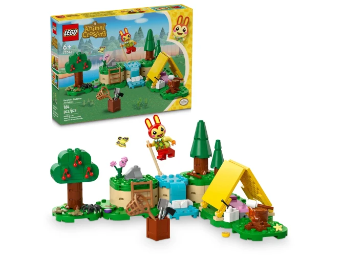 Set construcție LEGO Animal Crossing Bunnie's Outdoor Activities, 164 elemente cumpăra în Chișinau