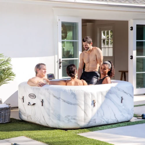 Джакузи Intex SPA Calacatta Dual Zone Deluxe 175x71 см, 795 литров, 4 человека купить в Кишиневе