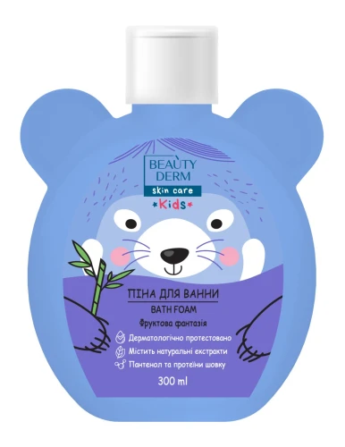 Пена для ванны Beautyderm Kids Bubblegum, 300 мл купить в Кишиневе